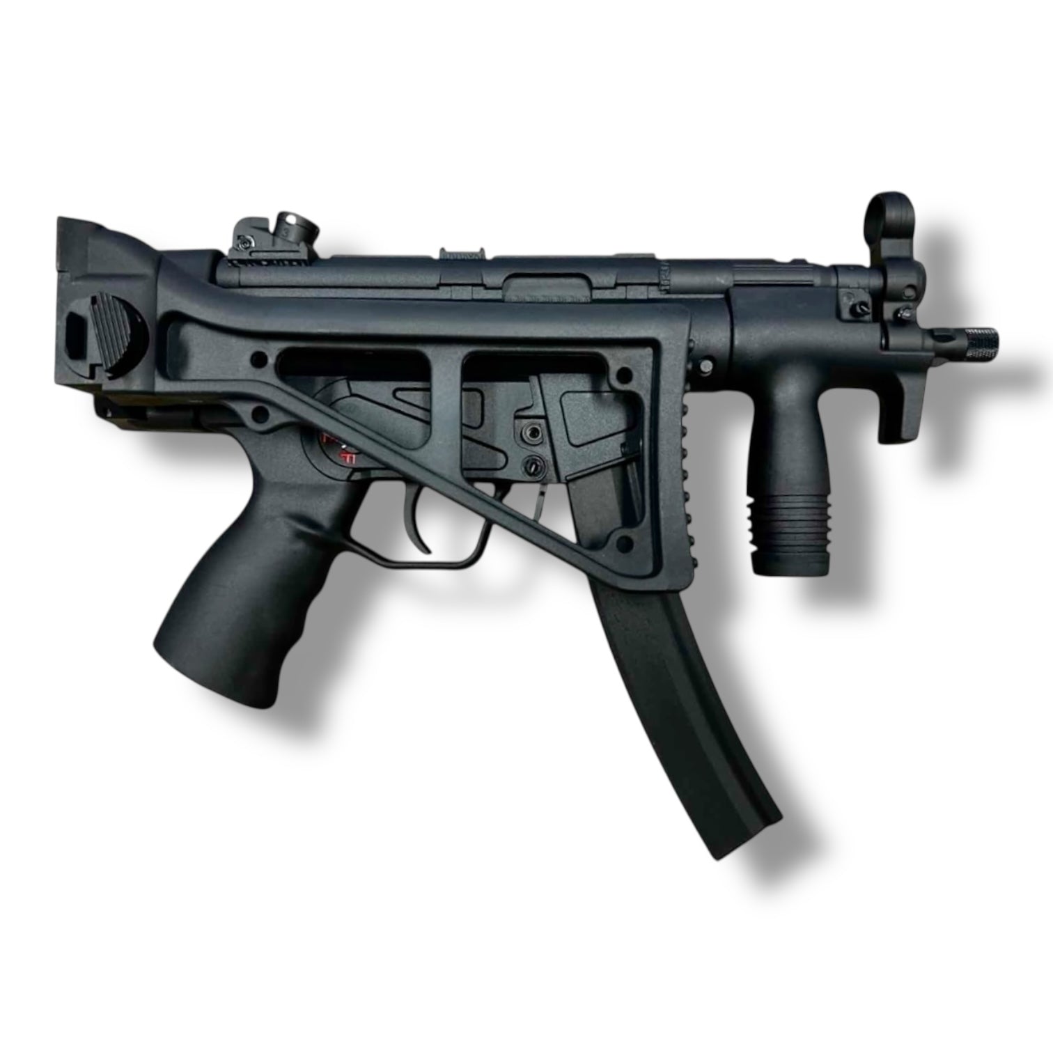 JinMing HK MP5k AEG Gel Blaster SMG with Folding Buttstock & Mosfet with Metal Gears v3.0