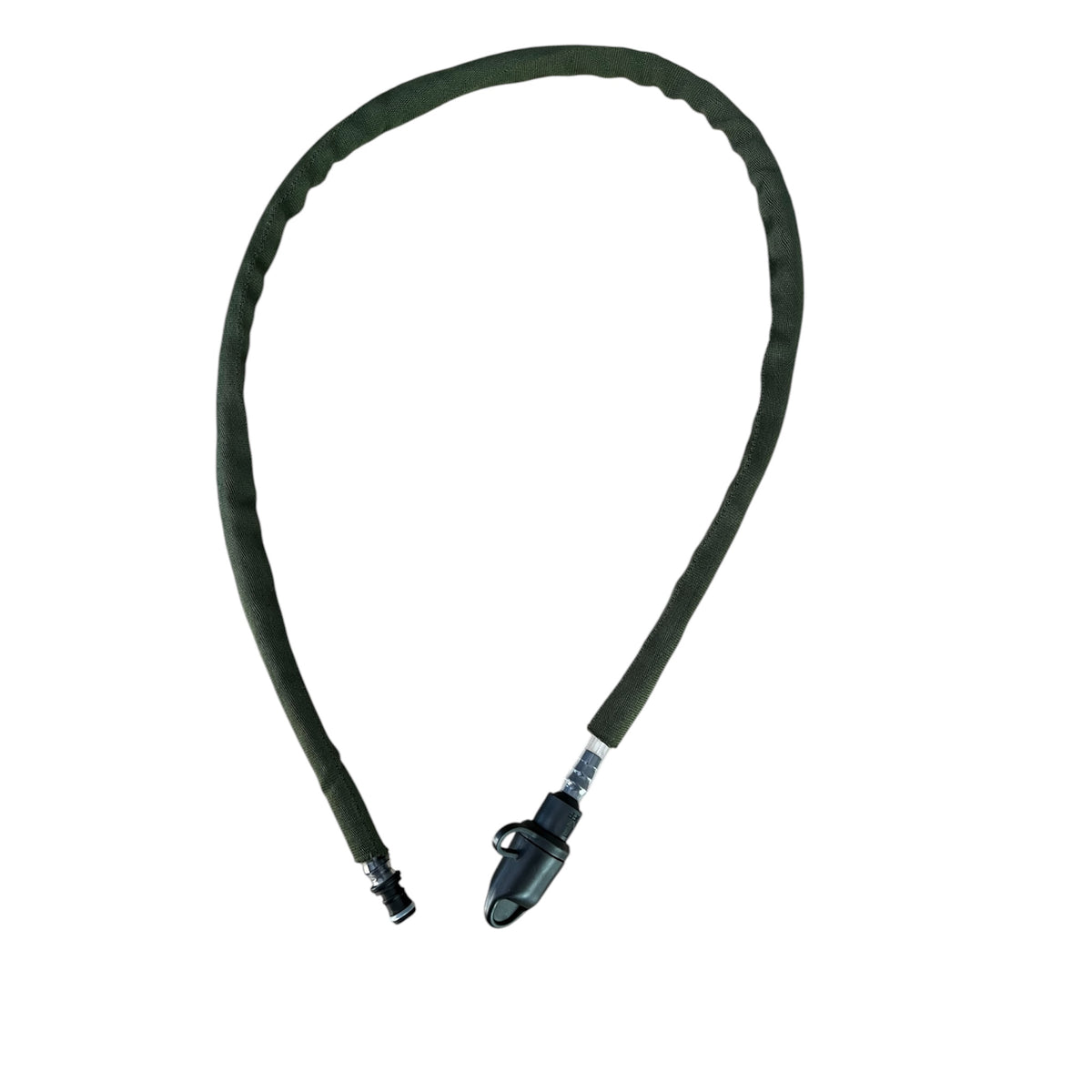 Replacement Hydration Backpack Tube with Neoprene Insulation – Olive Green