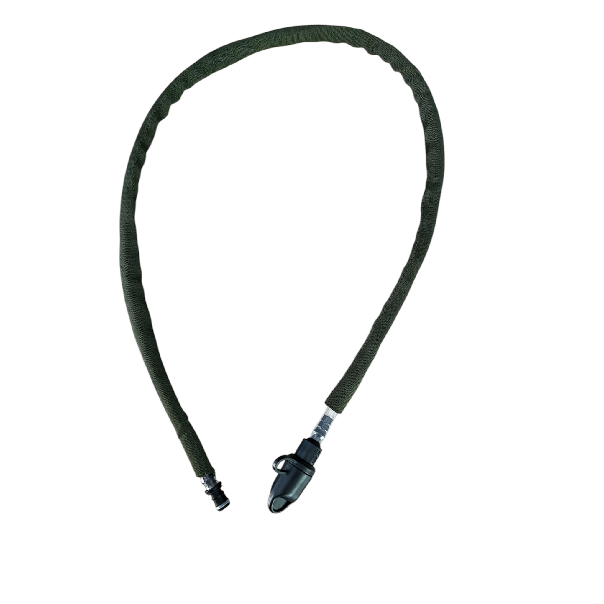 Replacement Hydration Backpack Tube with Neoprene Insulation – Olive Green