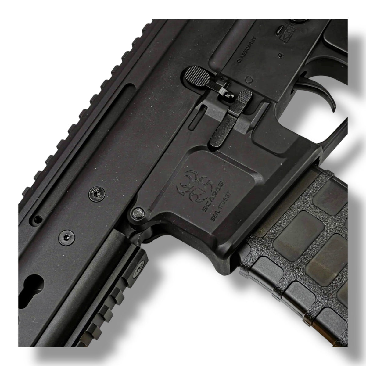 Classic Army SCARAB Special Applications Rifle (SAR) Full Metal AEG Gel Blaster Rifle ReplicaClassic Army SCARAB Special Applications Rifle (SAR) Full Metal AEG Gel Blaster Rifle Replica - CA106M