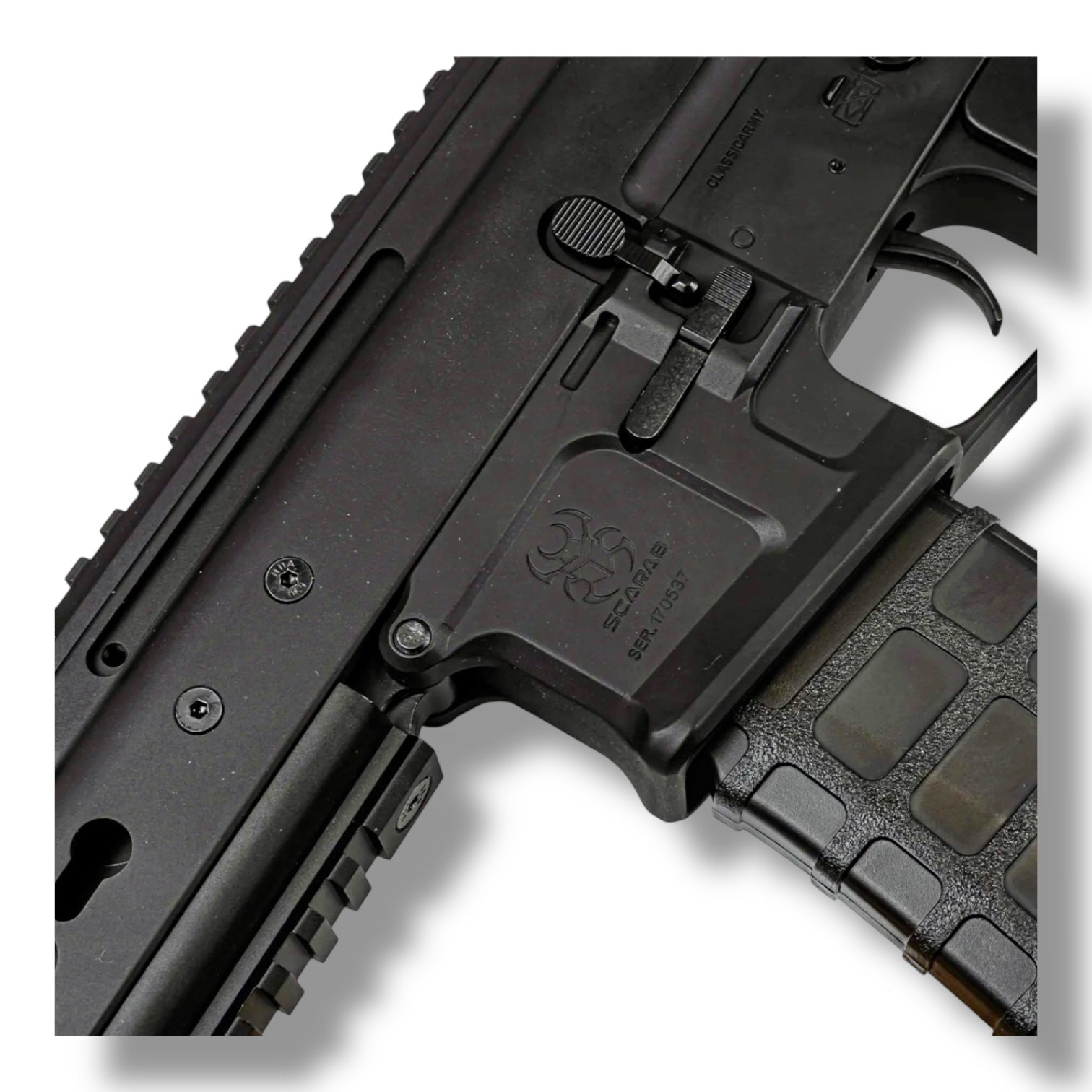 Classic Army SCARAB Special Applications Rifle (SAR) Full Metal AEG Gel Blaster Rifle ReplicaClassic Army SCARAB Special Applications Rifle (SAR) Full Metal AEG Gel Blaster Rifle Replica - CA106M