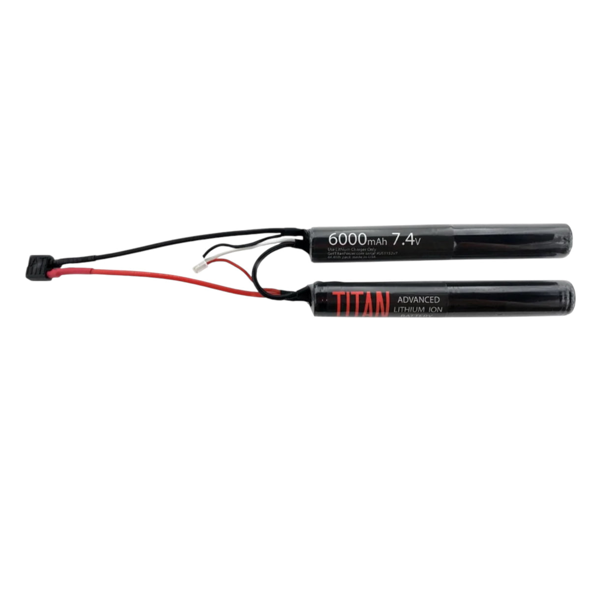 TITAN 6000mAh 7.4v Nunchuck Battery - Deans T-Plug
