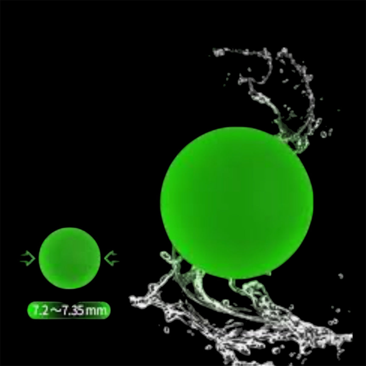 Star River Hellfire Glow In The Dark High Consistency Tracer Gel Balls