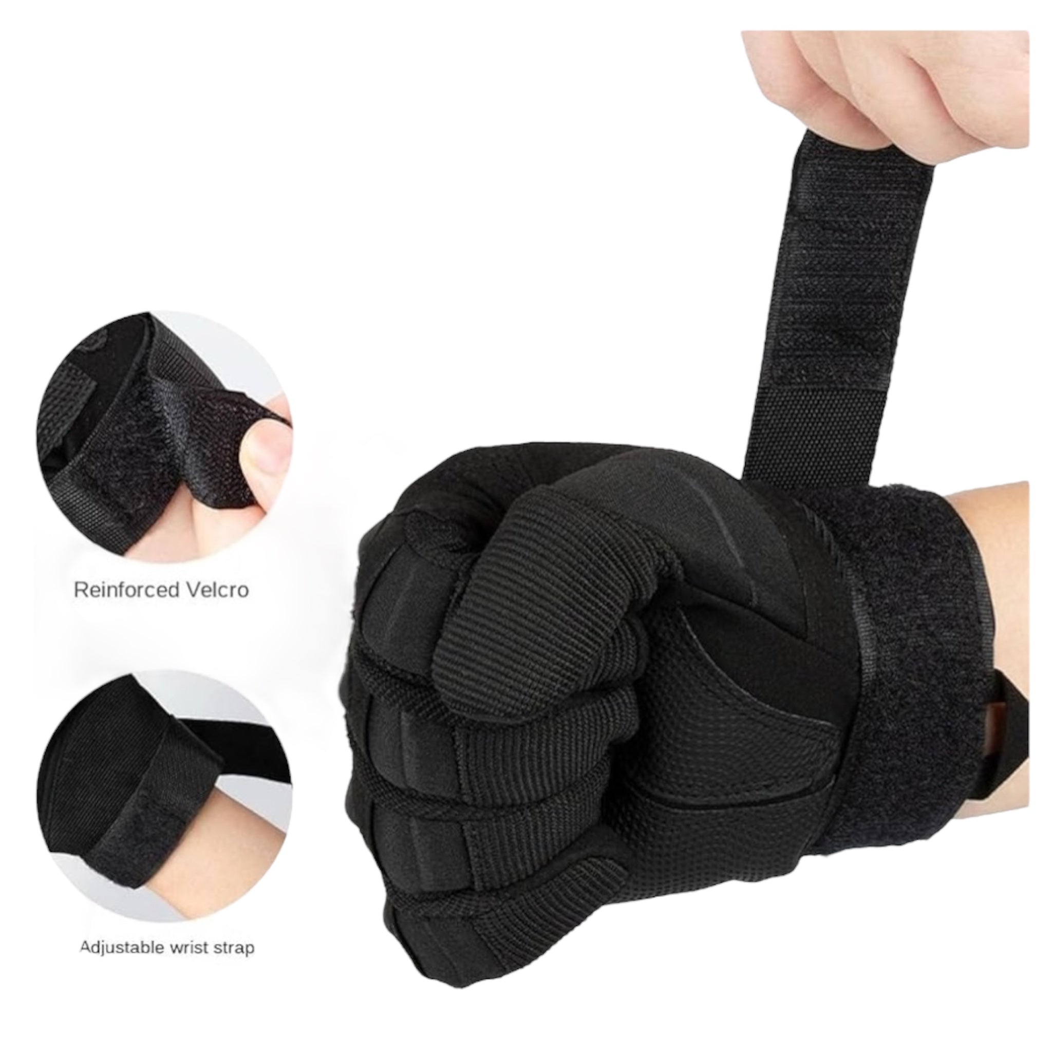 Oakey Tactical Gloves - Black