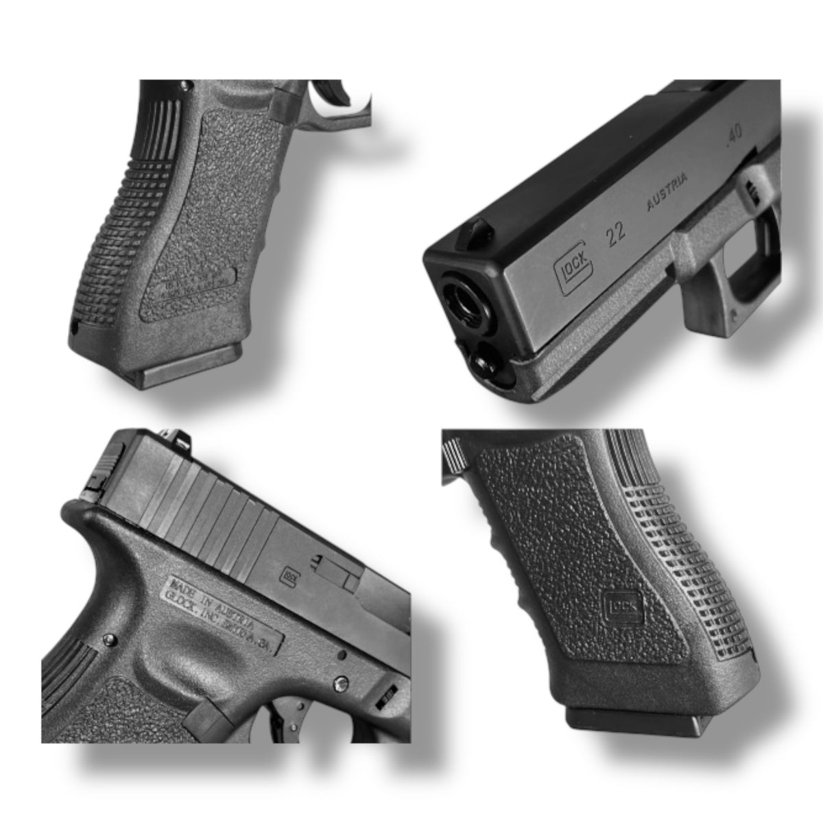 E&C Glock G22 Gen3 GBB Gel Blaster Pistol Replica - Official QLD Police Service Sidearm - Authentic Maker’s Markings