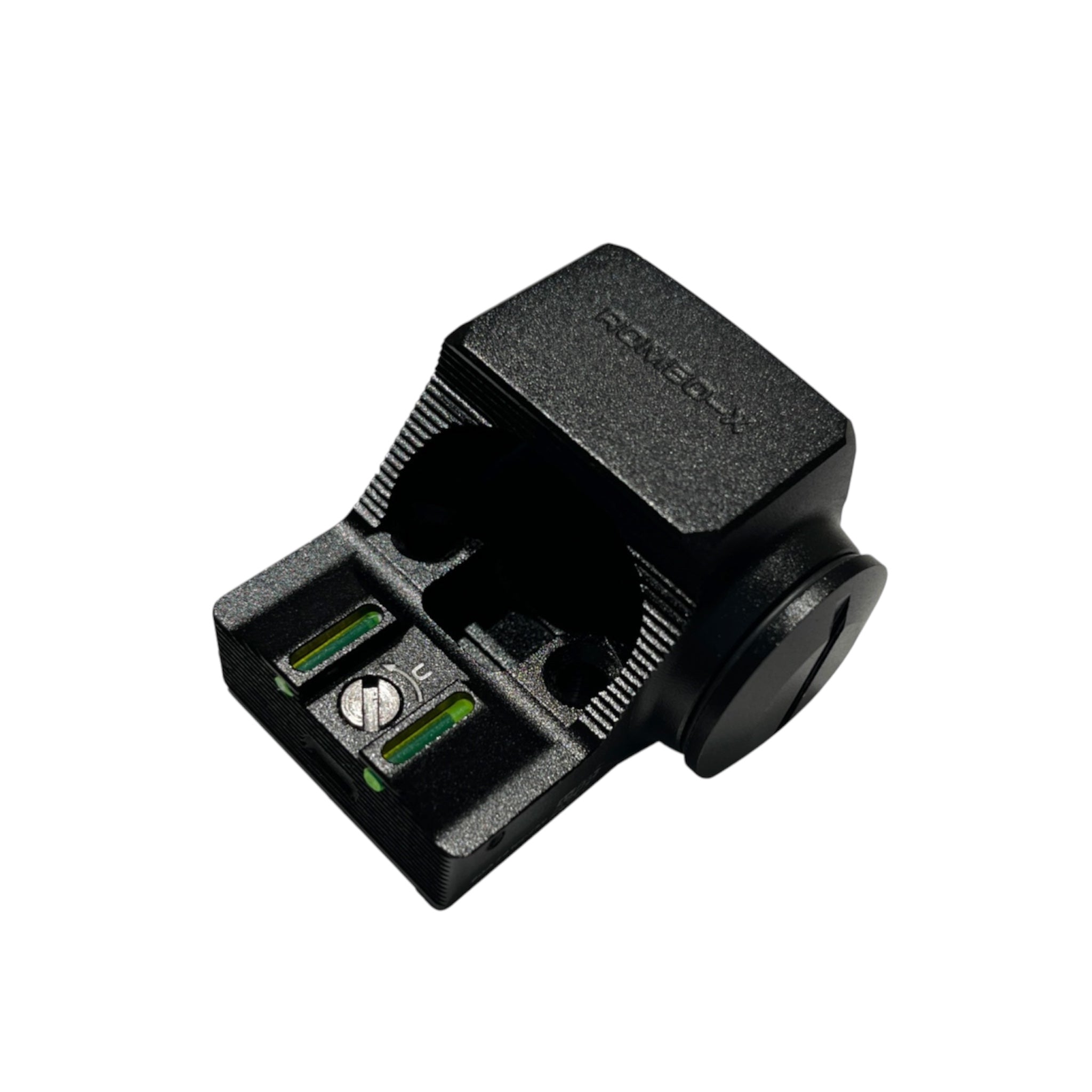 Sig Sauer Romeo-X 1x24mm Reflex Sight - Illuminated Green Dot RMR with inbuilt Fibre Optic rear dovetail sight & adjustable illumination levels