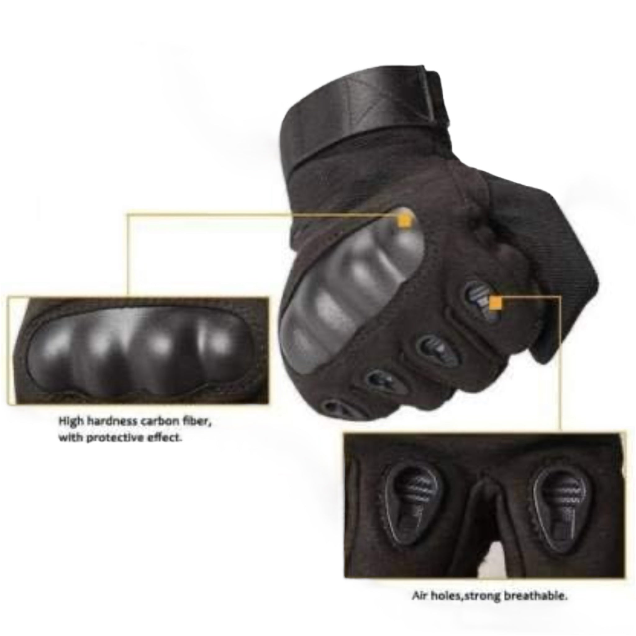 Oakey Factory Pilot Gloves - Black