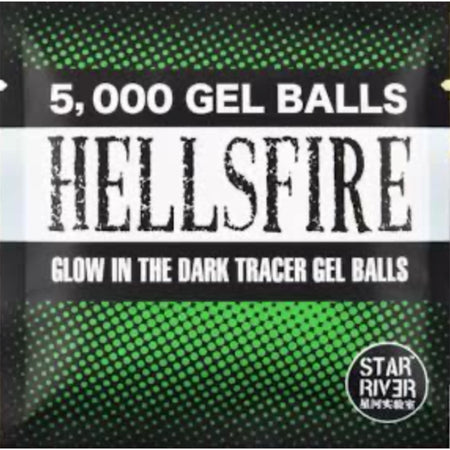 Star River Hellfire Glow In The Dark High Consistency Tracer Gel Balls