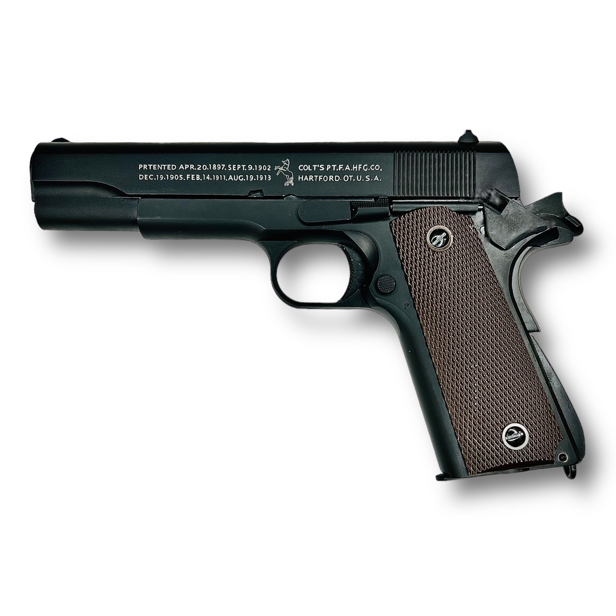 ウエスタンアームズ　コルトガバメント　M1911A1 ミリタリーモデル　ガスガン 珠玉のミリタリーモデル。ウエスタンアームズ、ガスガン「M1911A1