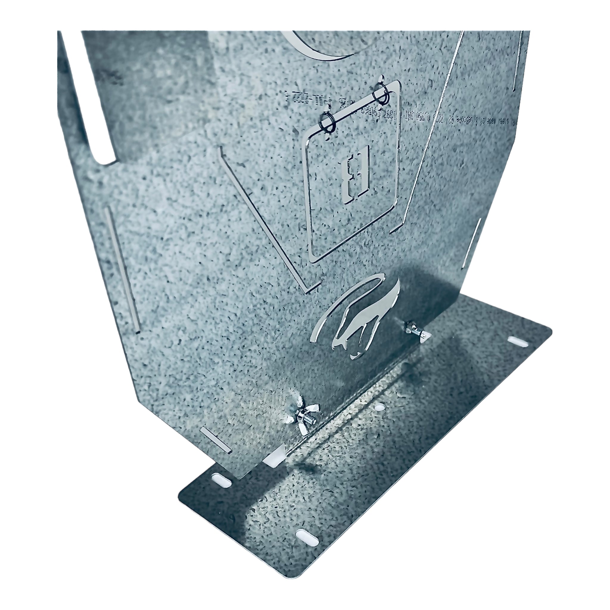 ViperTac Galvanised Steel Silhouette Target