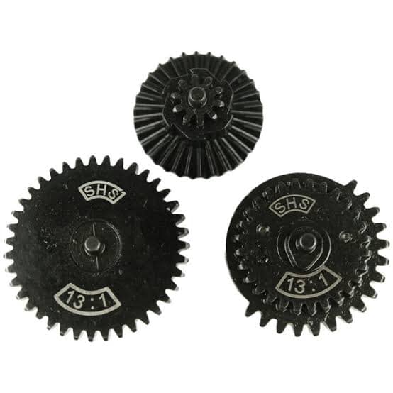 SHS 13:1 High Speed Gear Set for Gel Blasters