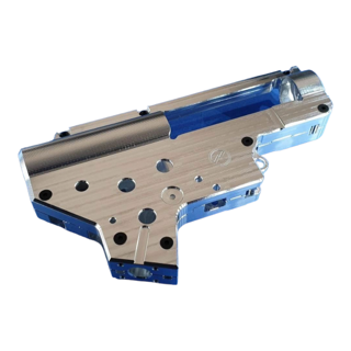 MK Tactical V2 CNC Metal Gearbox Shell Precision Engineered for Gel Blasters - Raw Silver