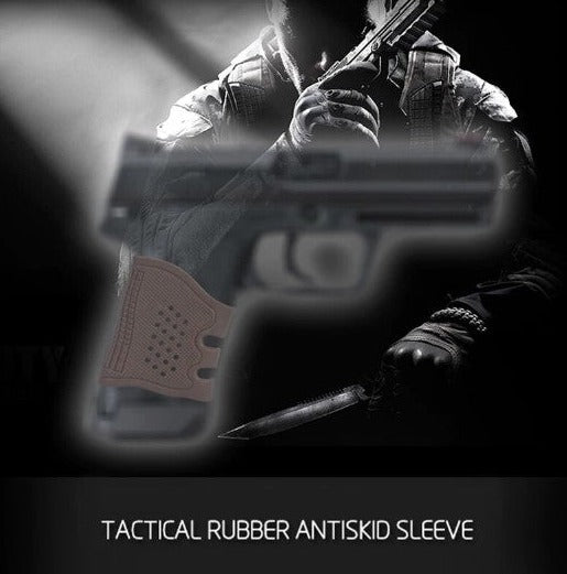 Rubber Anti Slip Ventilated Pistol Grip Sleeve with side cutouts