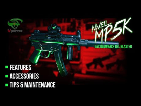 NWell MP5K Gas Blowback Gel Blaster ViperTac features & maintenance