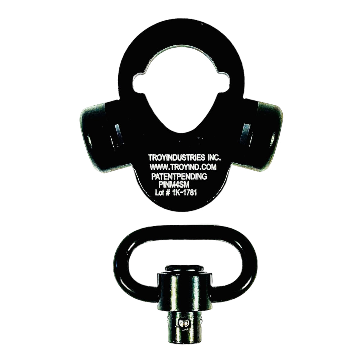 Troy Industries - Buffer Plate with Dual point QD Sling Adaptor & Bonus QD Sling Ring