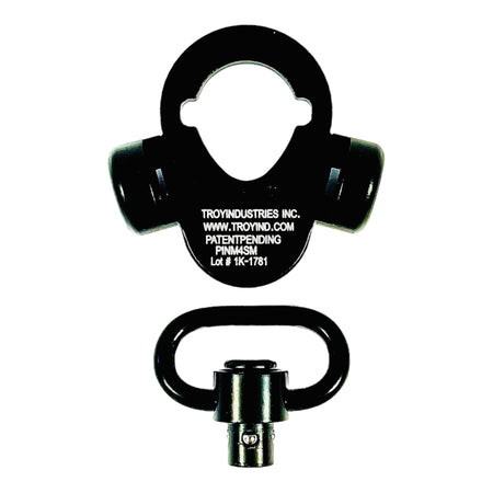 Troy Industries - Buffer Plate with Dual point QD Sling Adaptor & Bonus QD Sling Ring