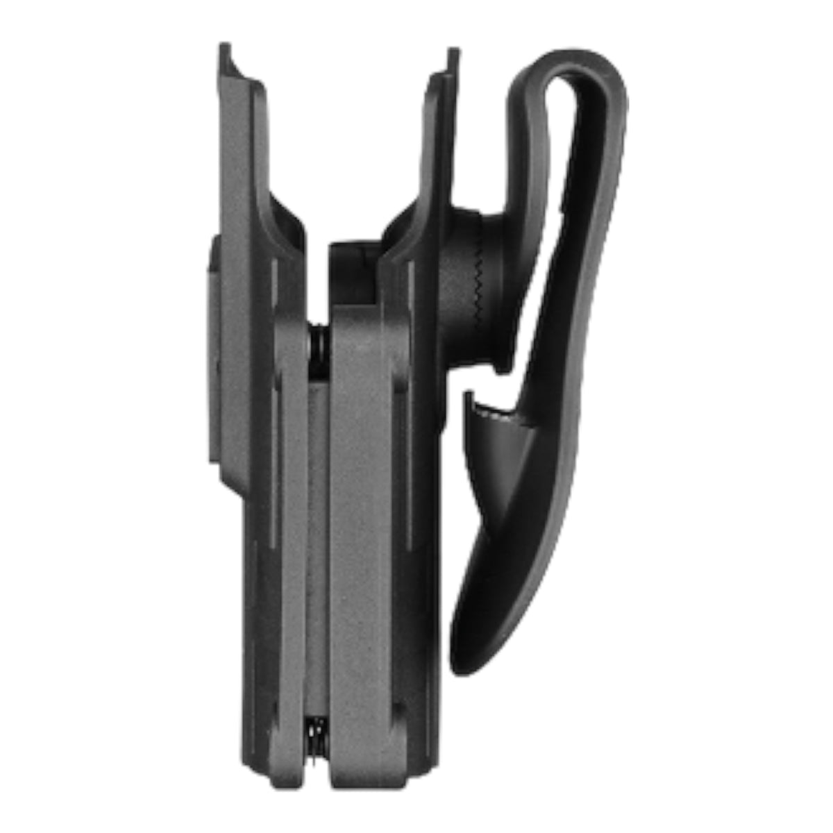 Cytac MegaFit Gen 2 Universal Holster with Belt Paddle Attachment -  Upgraded design for holstering pistols fitted with a Red Dot holographic Reticle (RMR) sight & accommodates higher iron sights with no snagging