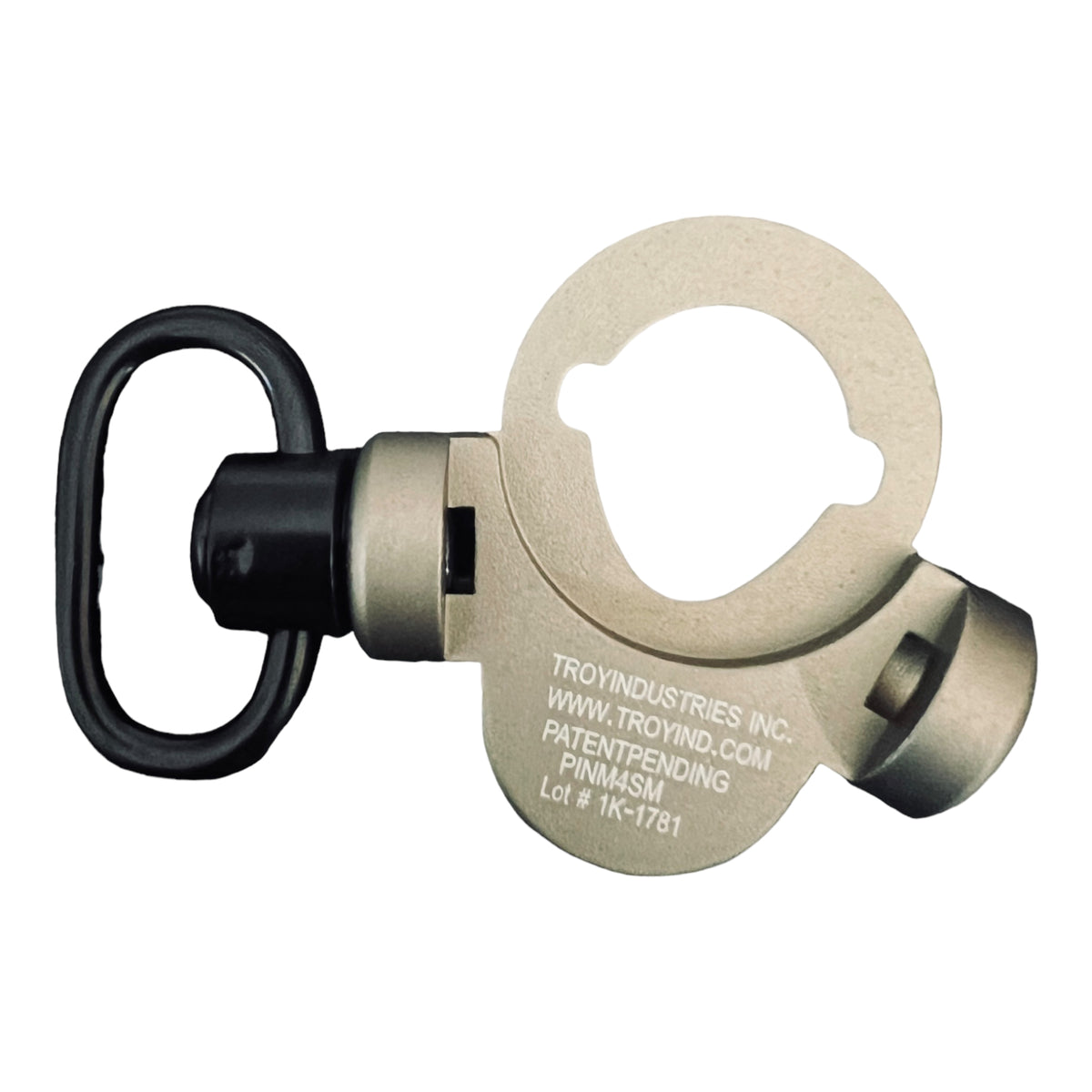 Troy Industries - Buffer Plate with Dual point QD Sling Adaptor & Bonus QD Sling Ring