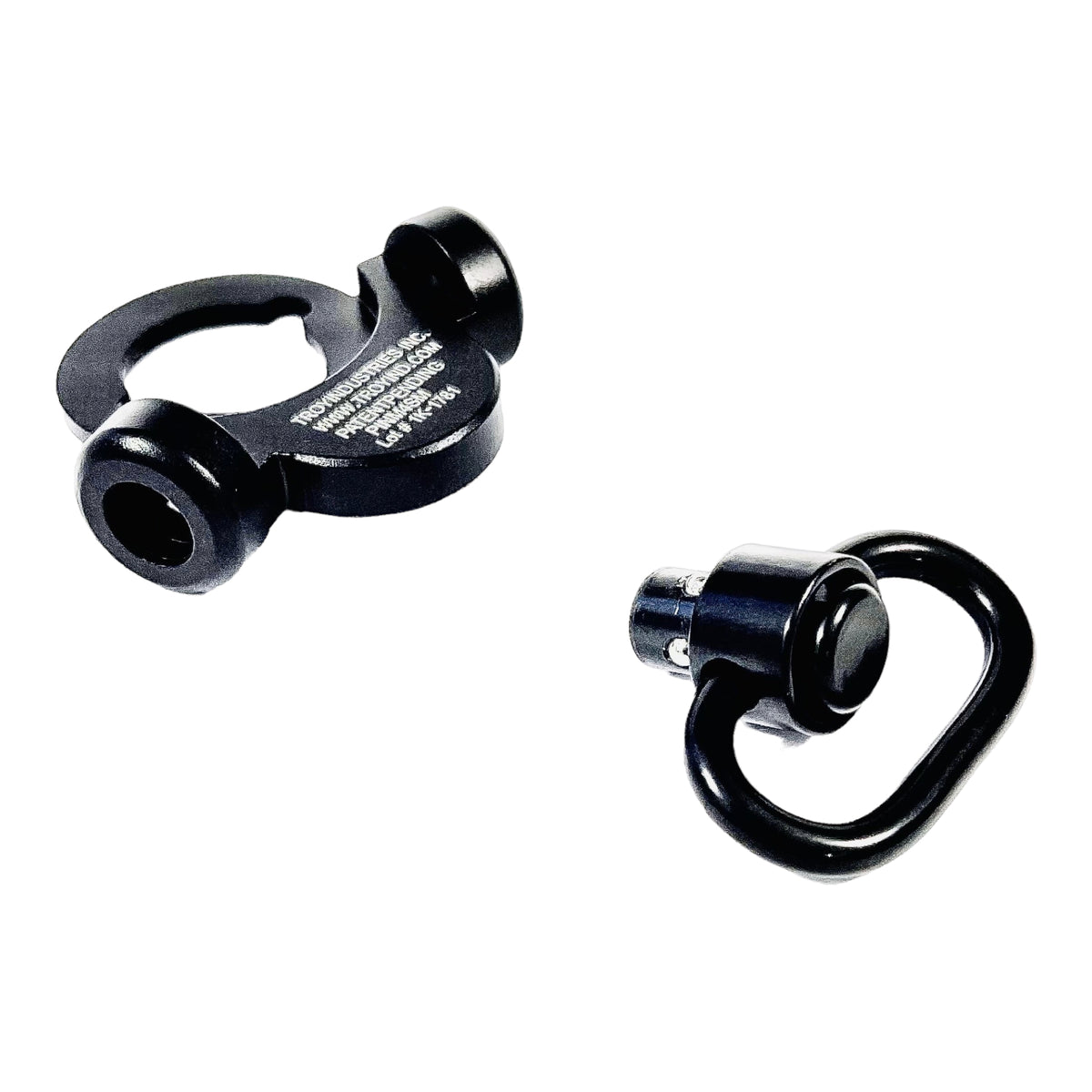 Troy Industries - Buffer Plate with Dual point QD Sling Adaptor & Bonus QD Sling Ring
