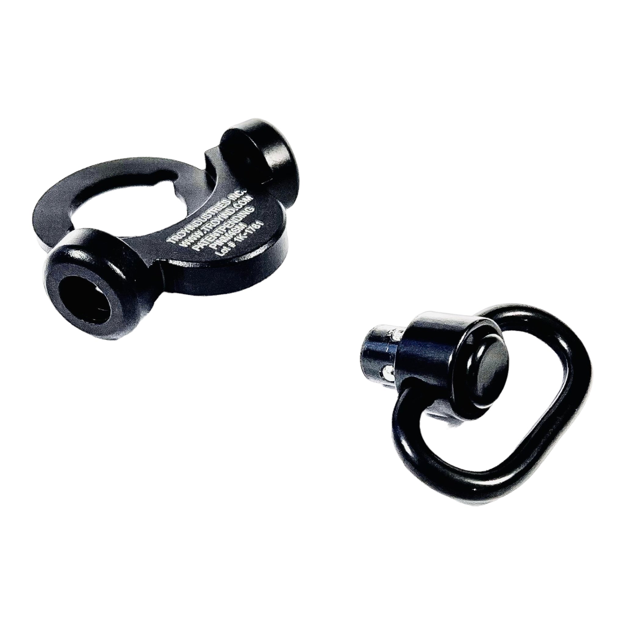 Troy Industries - Buffer Plate with Dual point QD Sling Adaptor & Bonus QD Sling Ring