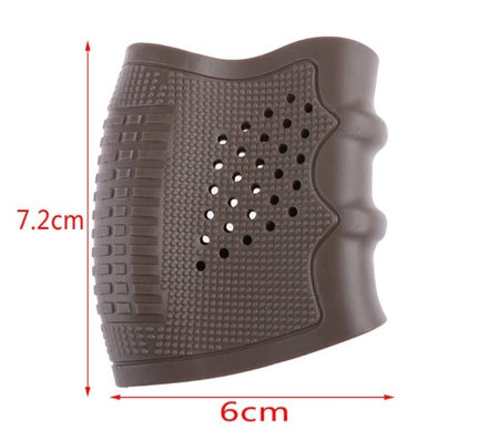 Rubber Anti Slip Ventilated Pistol Grip Sleeve with Moulded Finger Guides