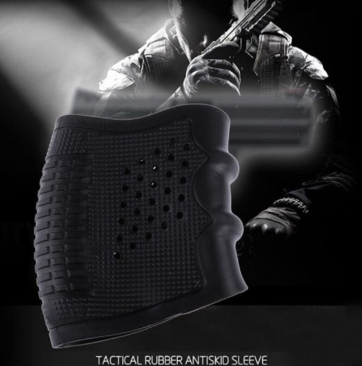 Rubber Anti Slip Ventilated Pistol Grip Sleeve with Moulded Finger Guides