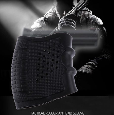 Rubber Anti Slip Ventilated Pistol Grip Sleeve with Moulded Finger Guides