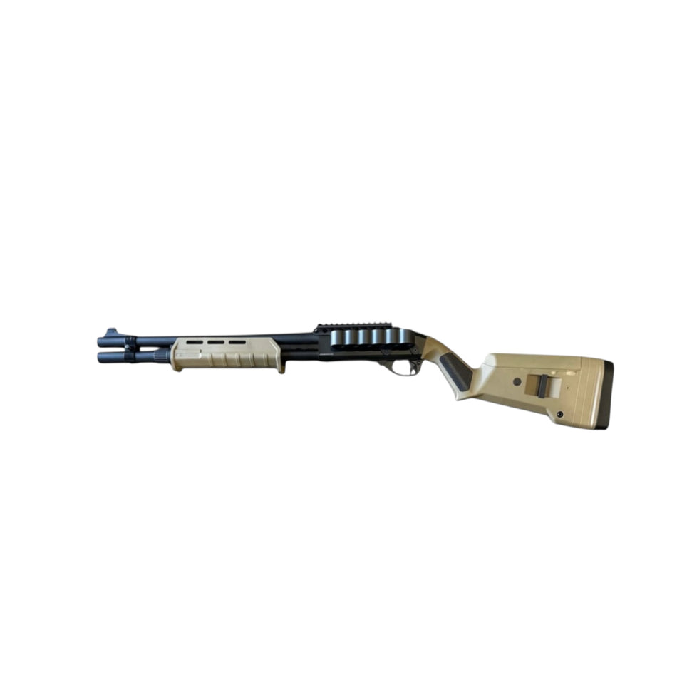Golden Eagle Gas Pump Action Gel Blaster Shotgun - Tan - GEL8888T