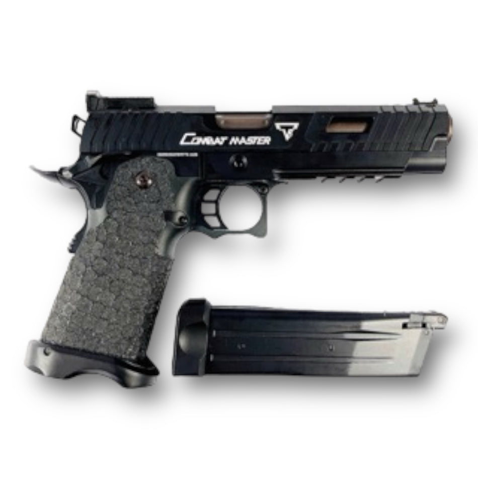 Golden Eagle 2011 Hi-Capa TTI 'John Wick' Combat Master 5.1” GBB Gel Blaster Pistol Replica - GE3398