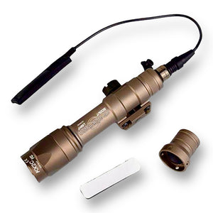 WADSN M600 Replica Flashlight with Pressure Switch - Picatinny Mount Version - Desert Earth