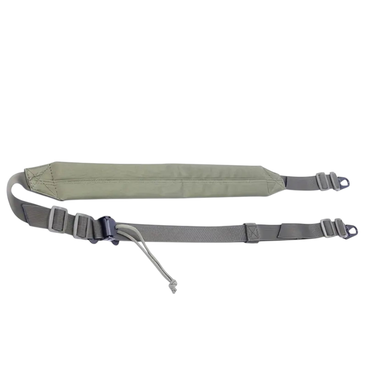 Quick Release Adjustable Tactical 2-Point Sling with Wide Padded Shoulder Strap - Green