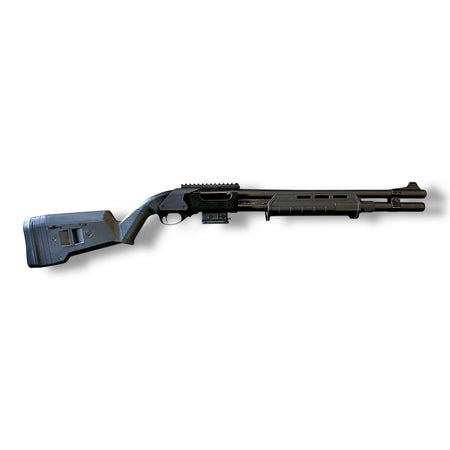 Golden Eagle Green Gas Pump Action Gel Blaster Shotgun - Black - GEL8888