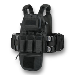 Yakeda Modular Special Operations Tactico Tactical Plate Carrier Vest - Black