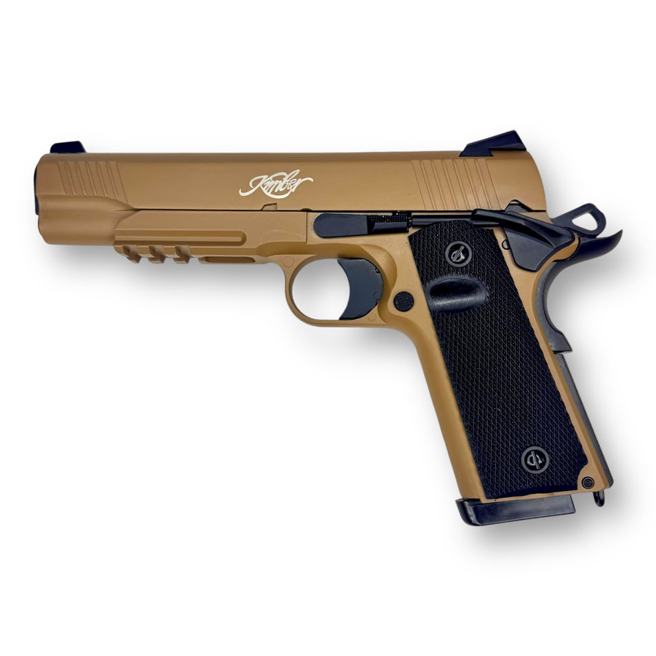 Double Bell John Wick Kimber 1911 .45 Desert Warrior GBB Gel Blaster Pistol Replica - DB 302T