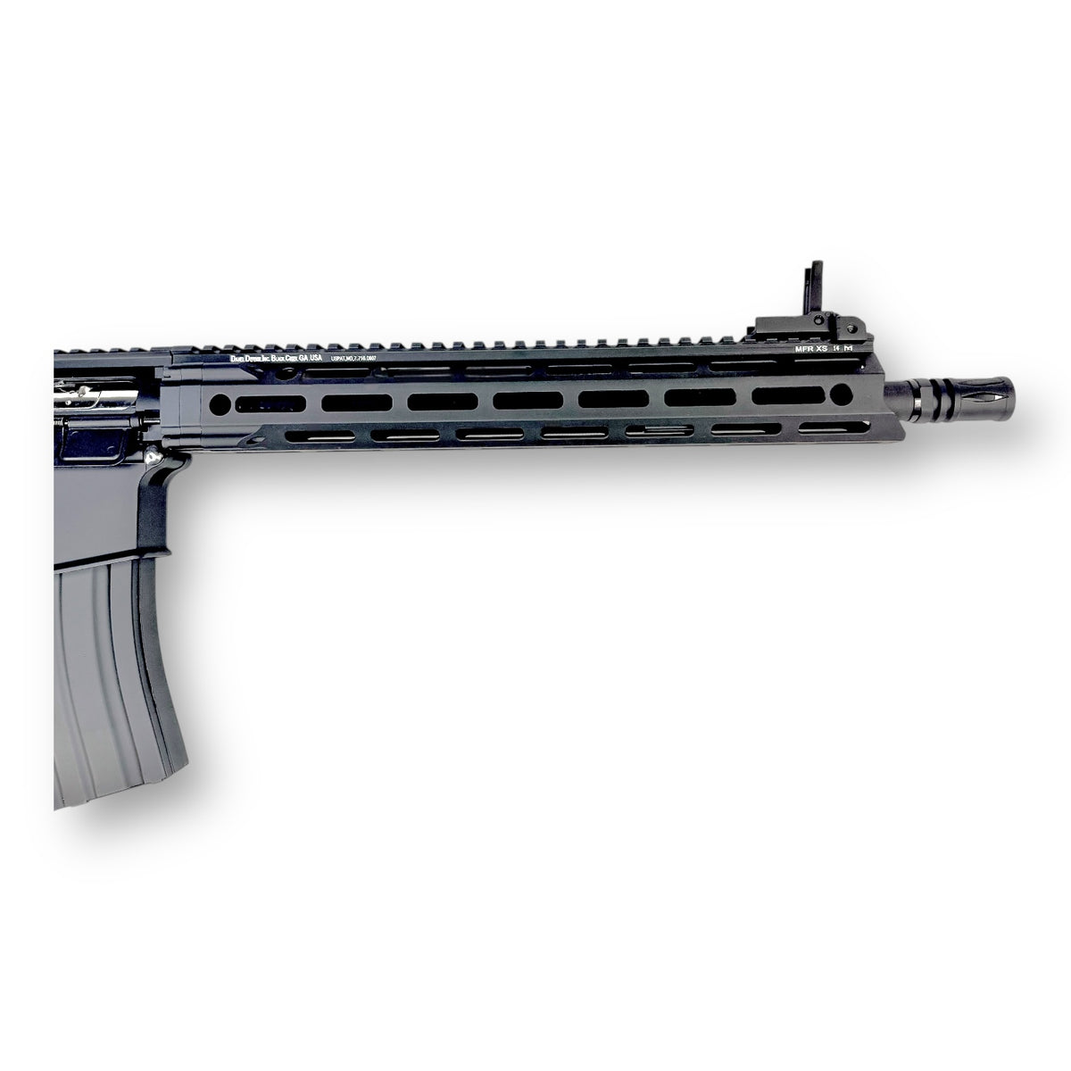 E&C Daniel Defense DDM4 V7s 14" MLOK Handguard AEG Gel Blaster Rifle Replica EC-645-14 - Black - MLOK 14” slimline Handguard