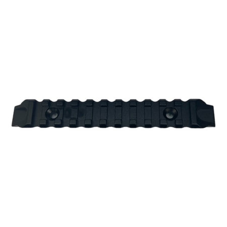 14cm Alloy Universal 11 Slot Rail - MLok & KeyMod Picatinny Rail - Black