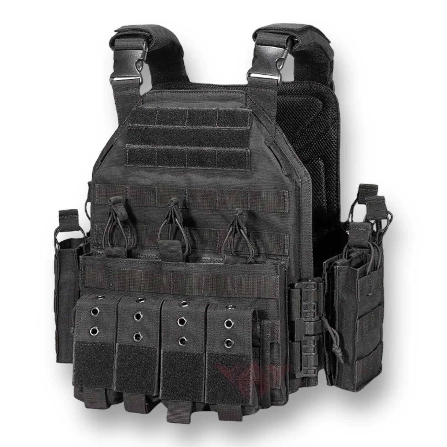 "The Walking Dead: The Ones Who Lived" Yakeda Tactical Combat Plate Carrier Vest - Black (VT6026-3)