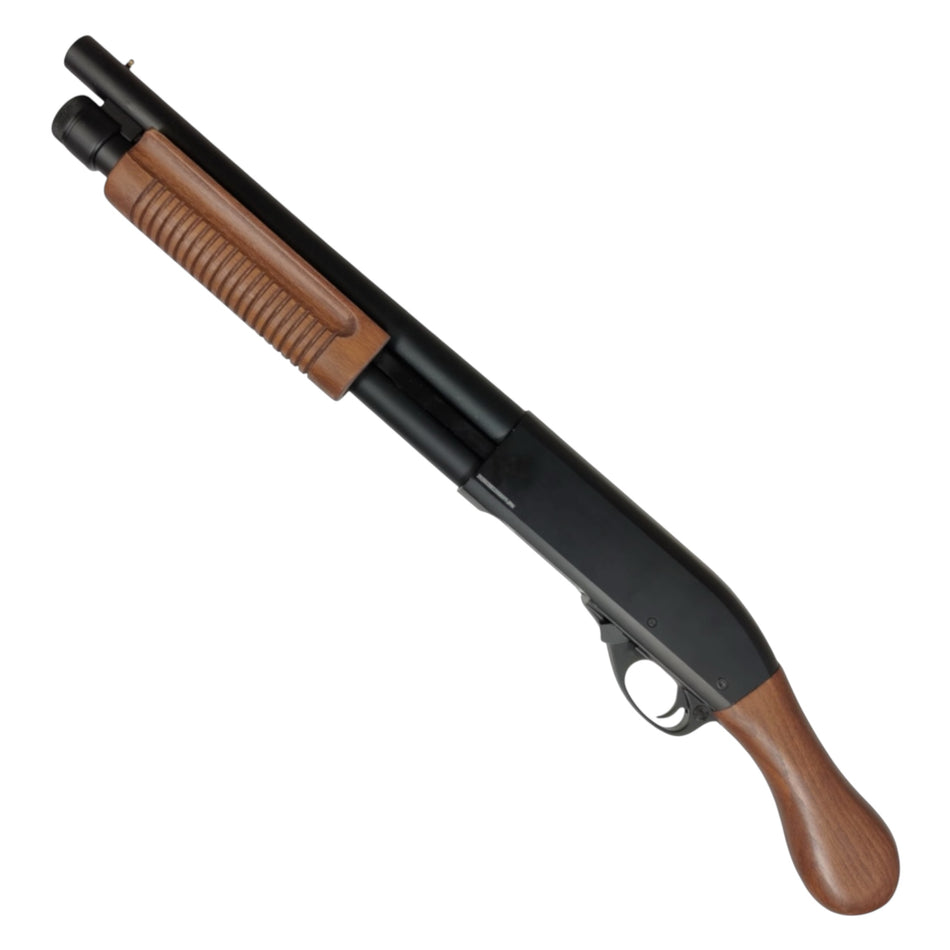 Golden Eagle Gas Powered Real Wood Pump Action Gel Blaster Shotgun - GEL8877RW