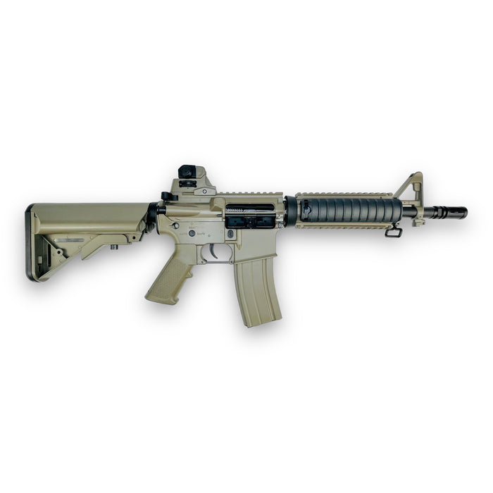 Double Bell - M4A1 CQB Gel Blaster Rifle - Metal Gearbox & Hop Up - Tan - BYT-061T