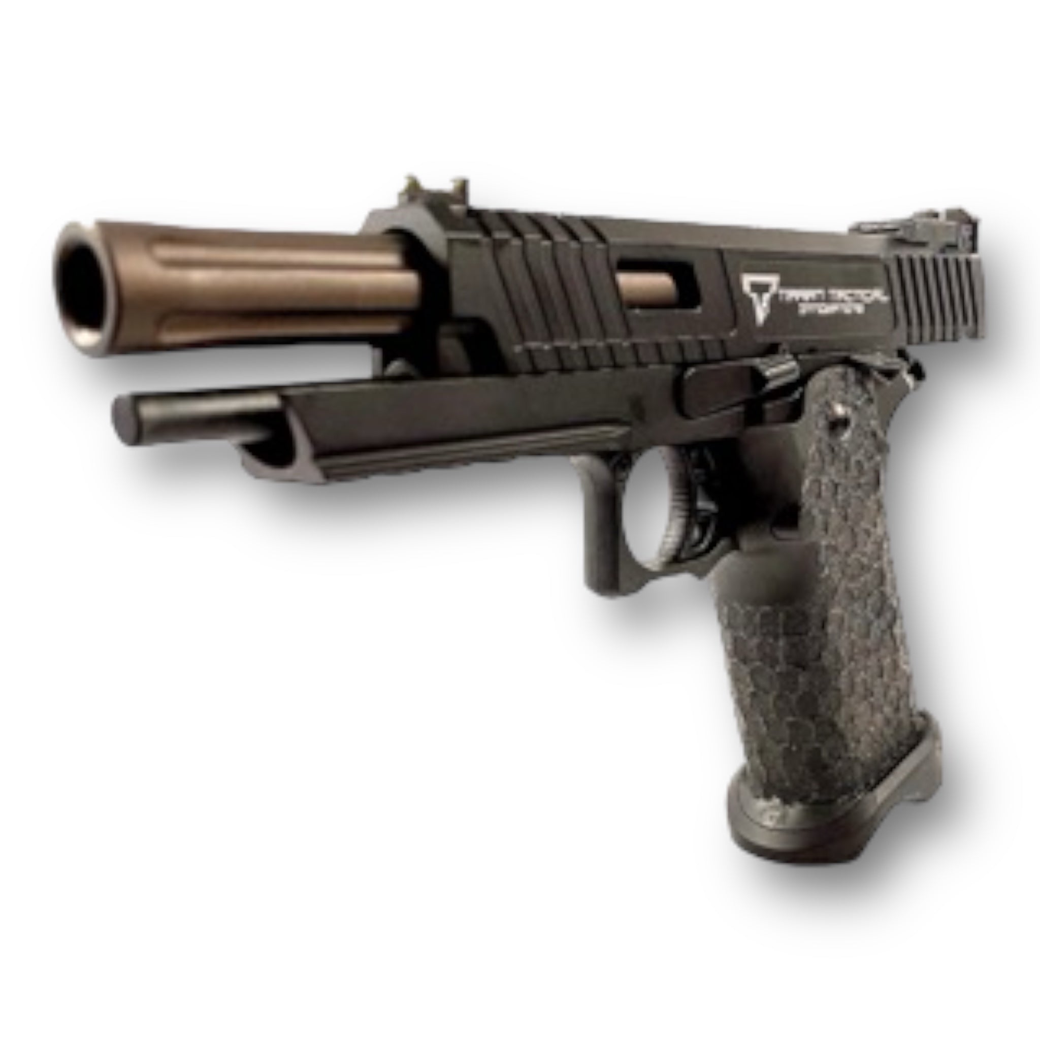 Golden Eagle 2011 Hi-Capa TTI 'John Wick' Combat Master 5.1” GBB Gel Blaster Pistol Replica - GE3398