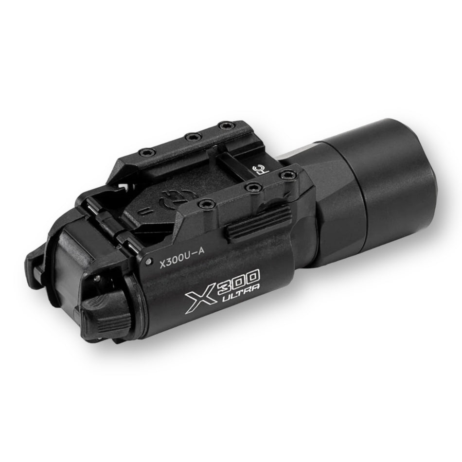 WADSN X300U-A Ultra Flashlight Replica with picatinny rail mount - Black