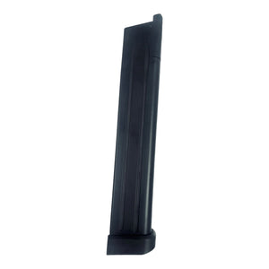 WE Tech / Armorer Works Hi Capa & HX Series Green Gas Double Stack Extended Magazine for Hi-Capa Pistols - Black