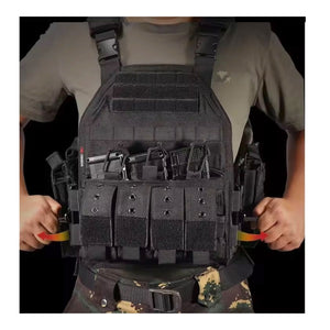 Quick Release "The Ones Who Lived" The Walking Dead - Yakeda Tactical Combat Assault Plate Carrier Vest - Black - VT6026-3