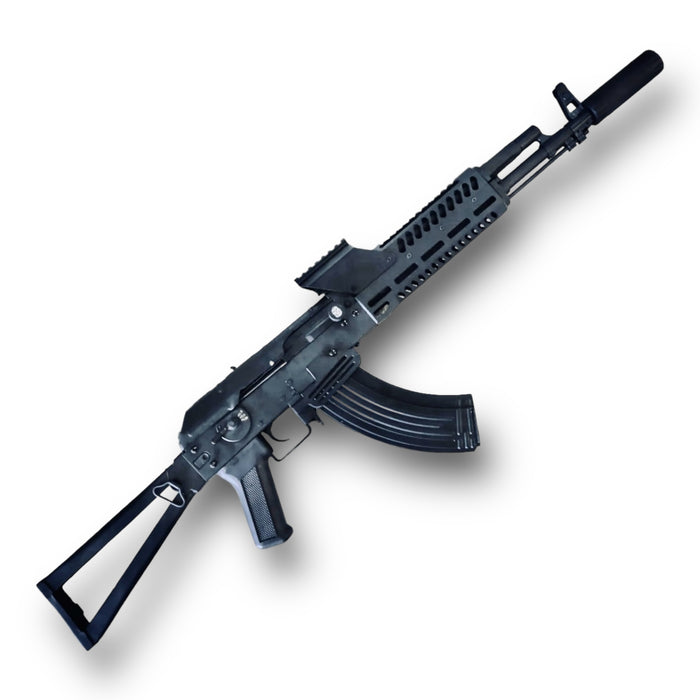 APS Ghost Patrol AK74 with full metal tactical Handguard Gel Blaster Rifle - Blowback Version