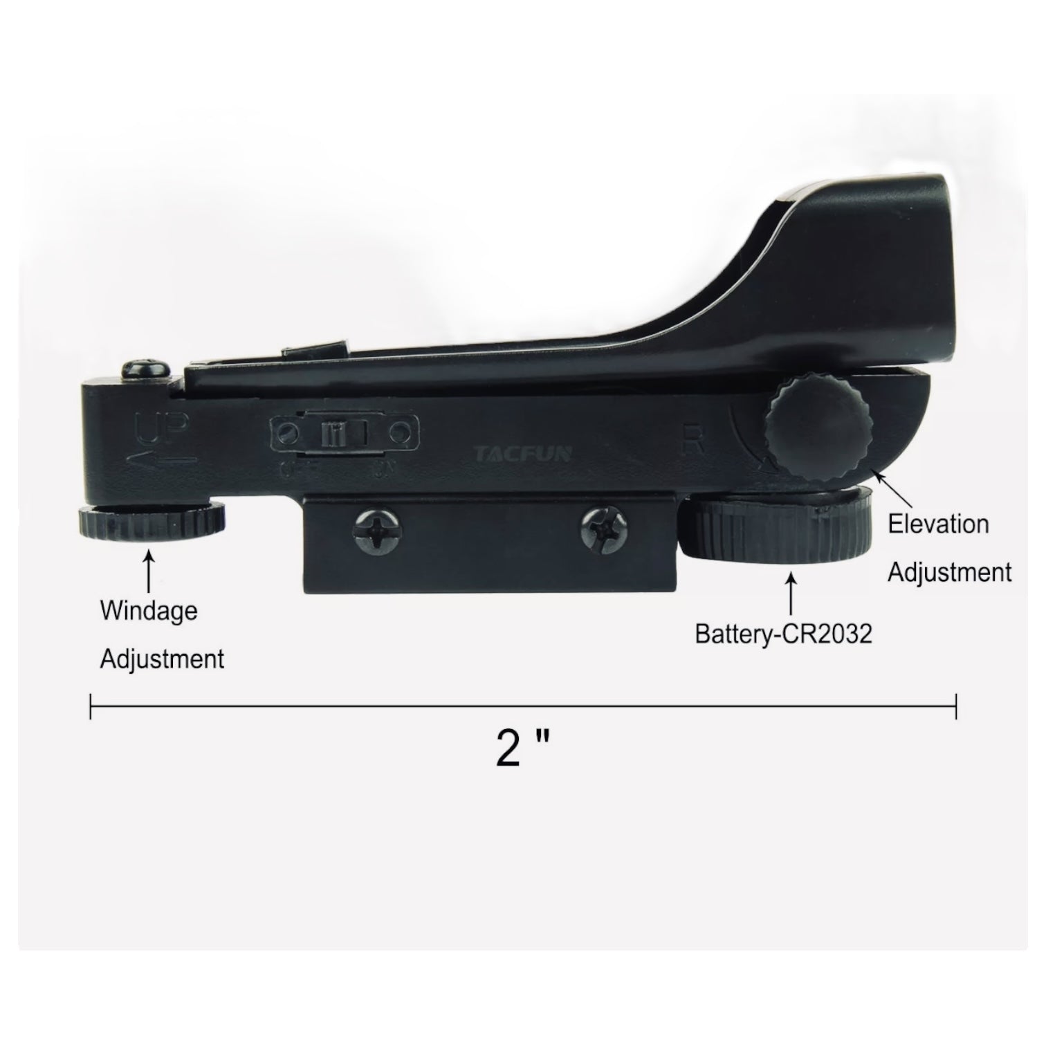 Red Dot Reflex Sight - suitable for Picatinny use