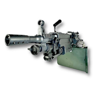 M249 LMG SAW Gel Blaster Machine Gun Replica - Fire Cow - Standard Version - Black