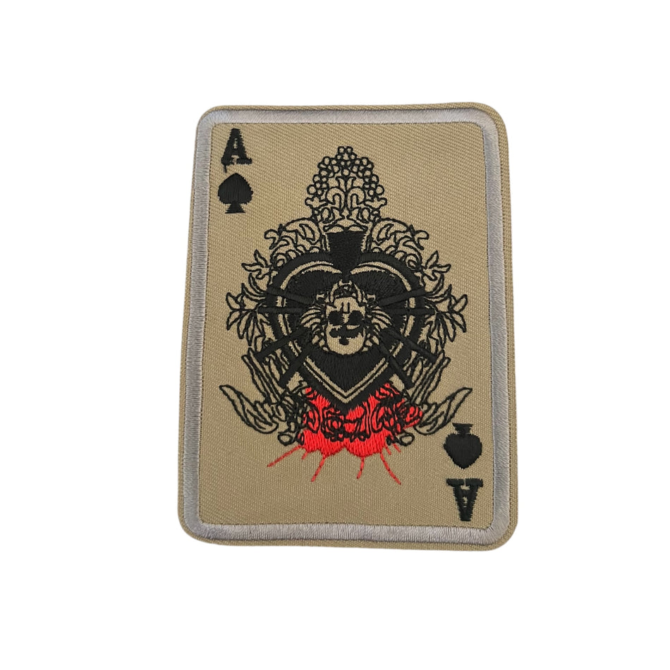 Ace of Spades Grim Reaper Iron-On Patch