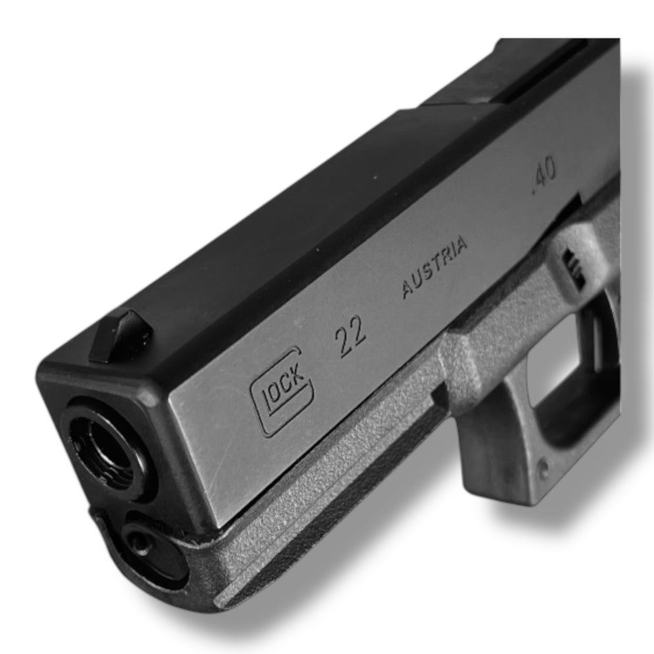 E&C Glock G22 Gen3 GBB Gel Blaster Pistol Replica - Official QLD Police Service Sidearm 