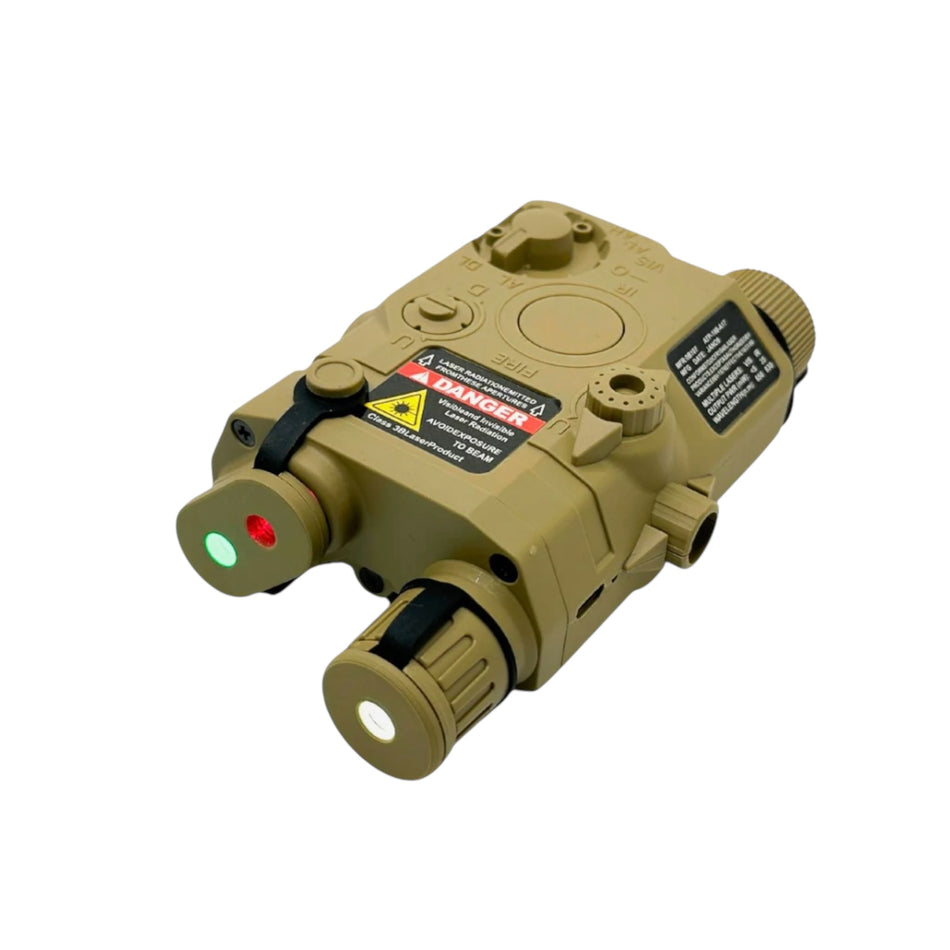 PEQ-15 Rechargeable Tactical Torch and Laser – Tan