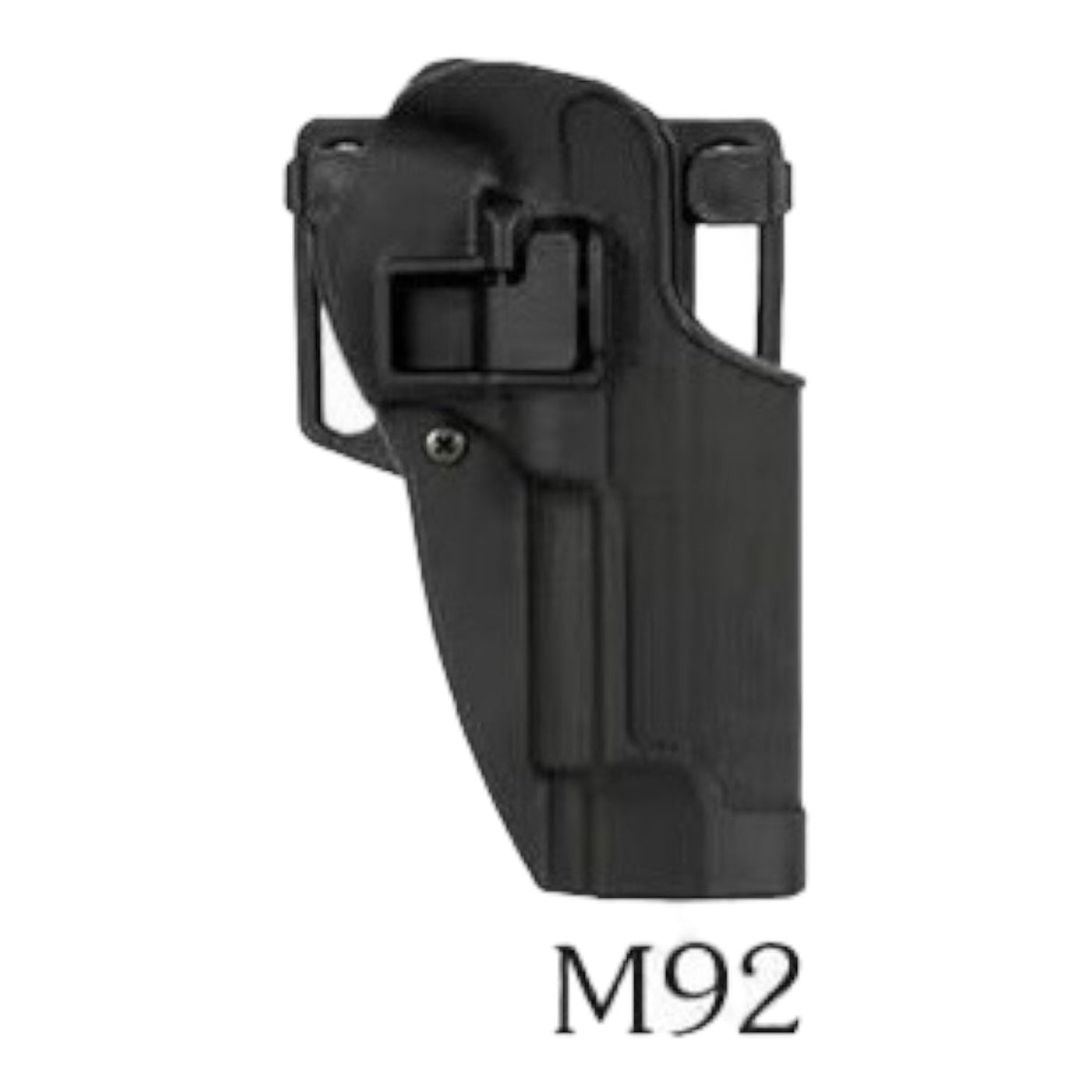 Holster For M92 Beretta Gel Blaster with Belt & Paddle Attachments